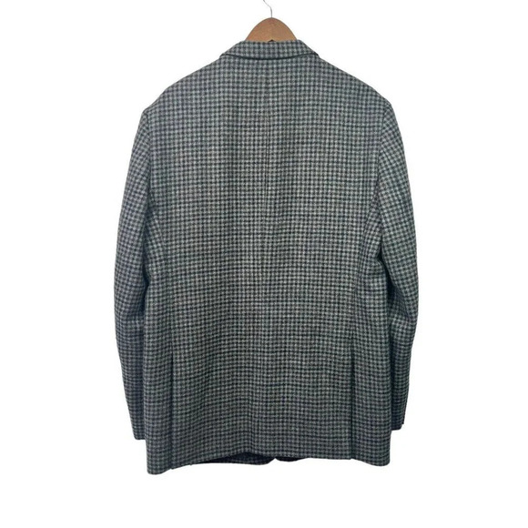 Joseph Abboud JOE Blazer Men 46 X-Long Slim Fit Wool Tweed Sport Coat Multicolor - Picture 2 of 9